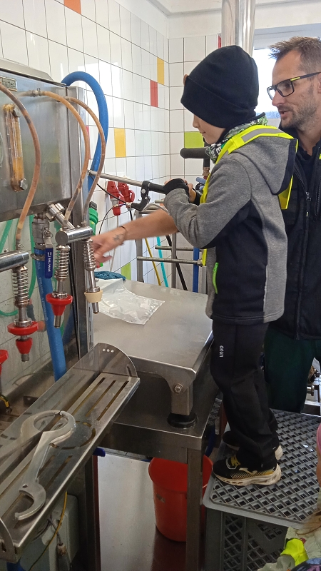 Návštěva moštárny