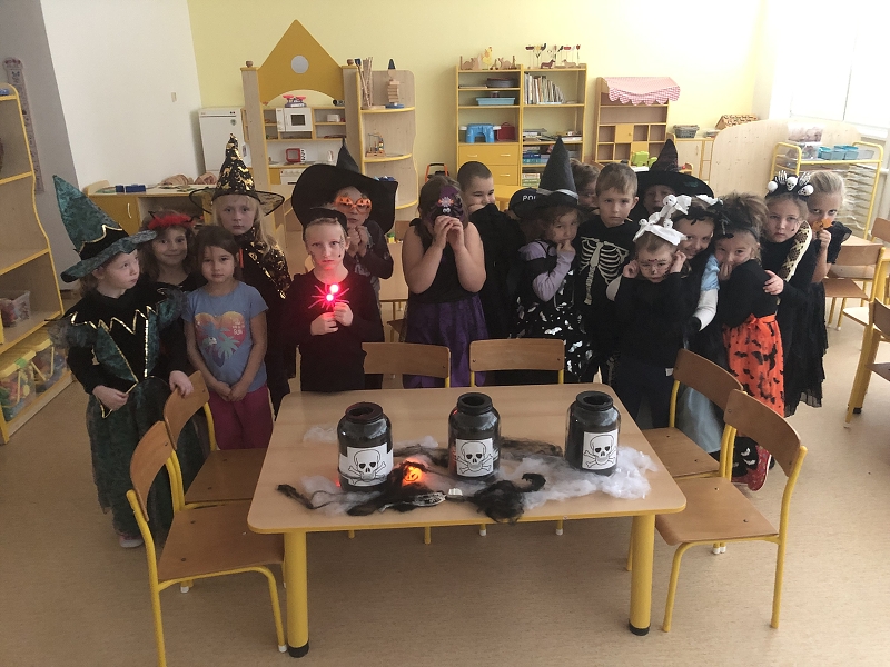 Halloween ve školce