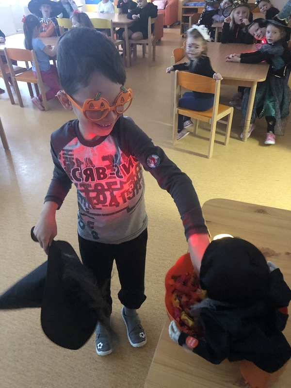 Halloween ve školce