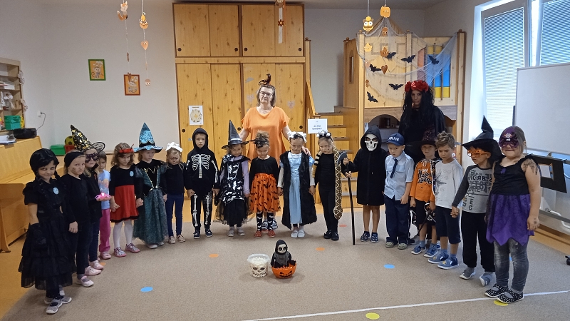 Halloween ve školce