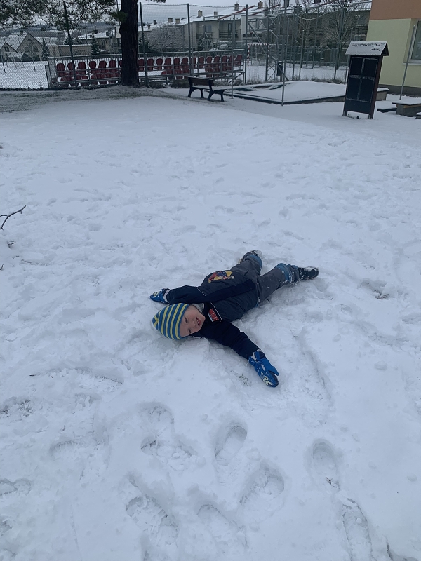 Hrátky na sněhu - Kočičky