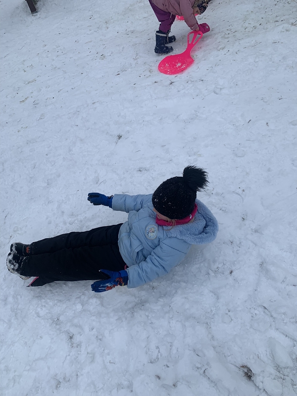 Hrátky na sněhu - Kočičky