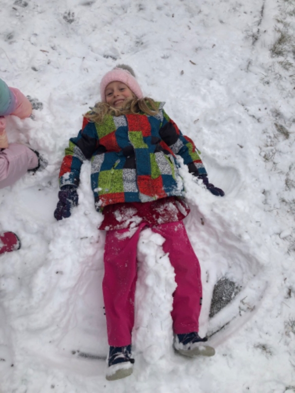 Hrátky na sněhu - Opičky