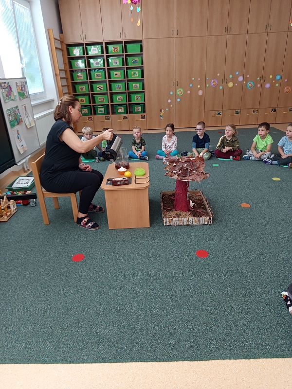 Jak jsme vařili Šíkový čaj ve třídě Veverek