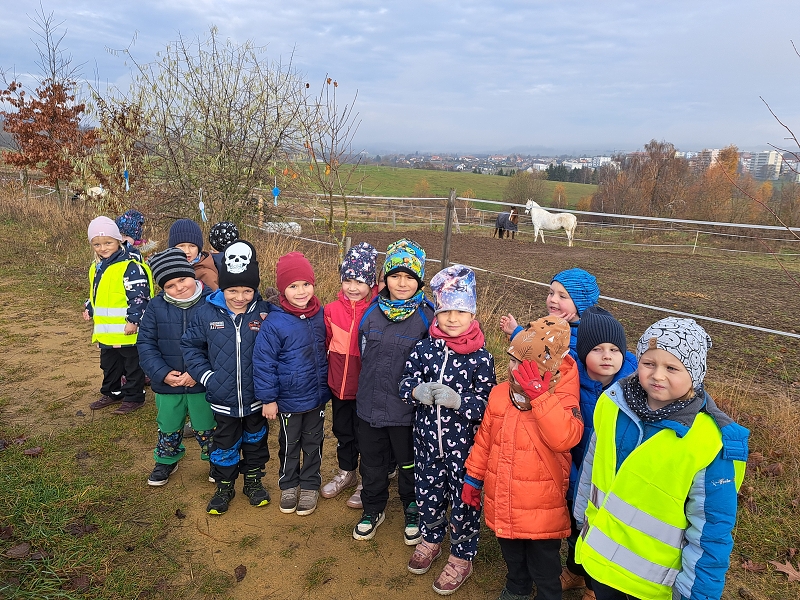 Svatý Martin ve třídě Veverek