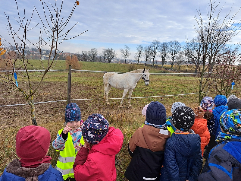 Svatý Martin ve třídě Veverek