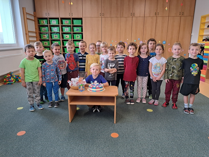 Oslavy ve třídě Veverek