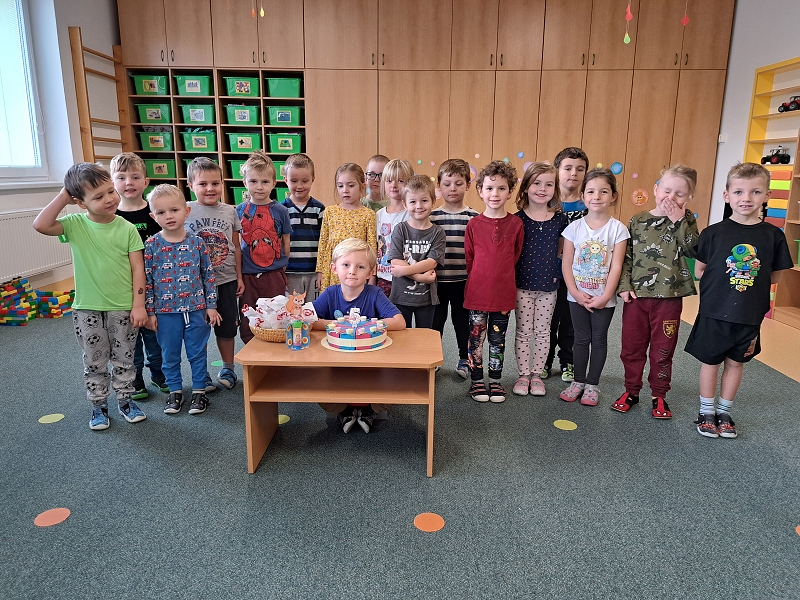 Oslavy ve třídě Veverek