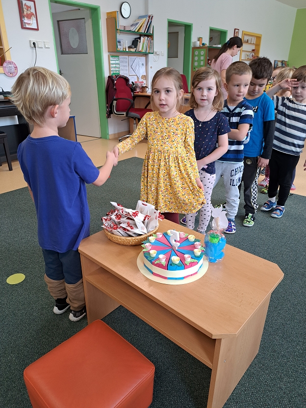 Oslavy ve třídě Veverek