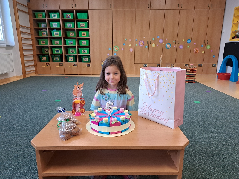 Oslavy ve třídě Veverek