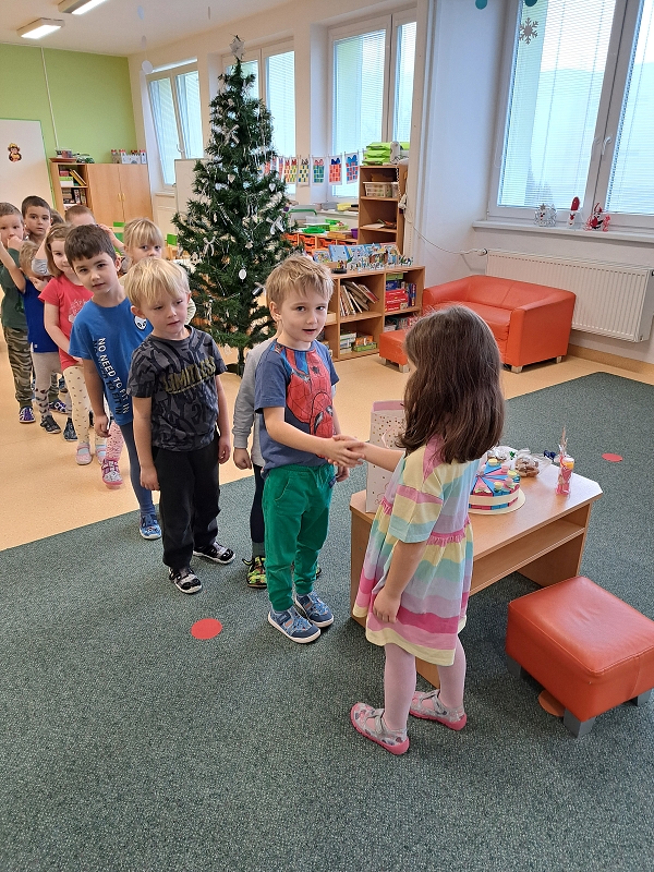 Oslavy ve třídě Veverek