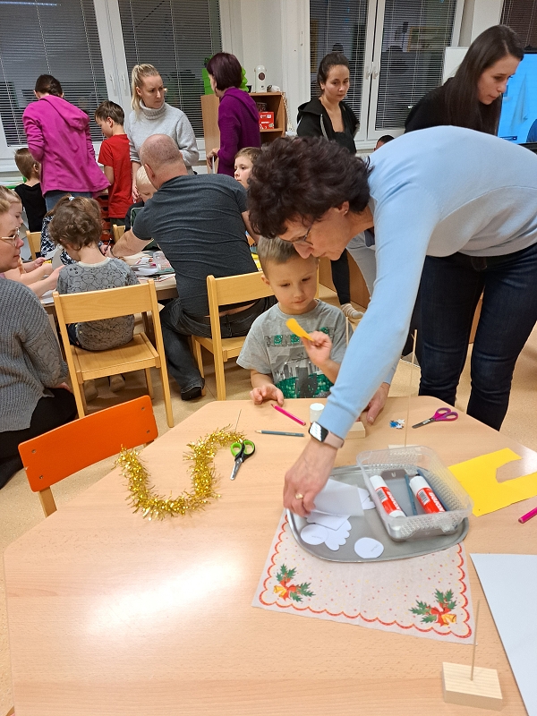 Adventní tvoření ve Veverkách