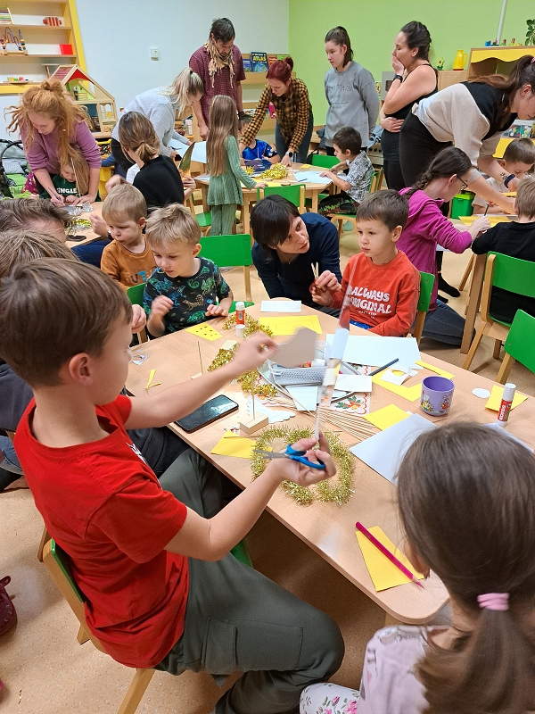 Adventní tvoření ve Veverkách