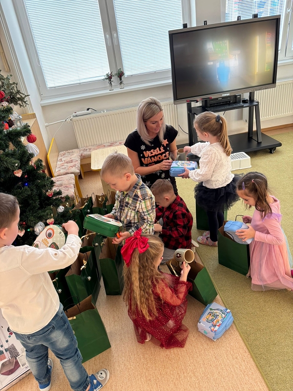 Vánoční nadílka v Kočičkách