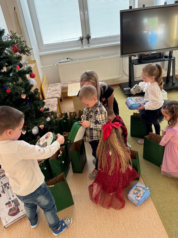 Vánoční nadílka v Kočičkách