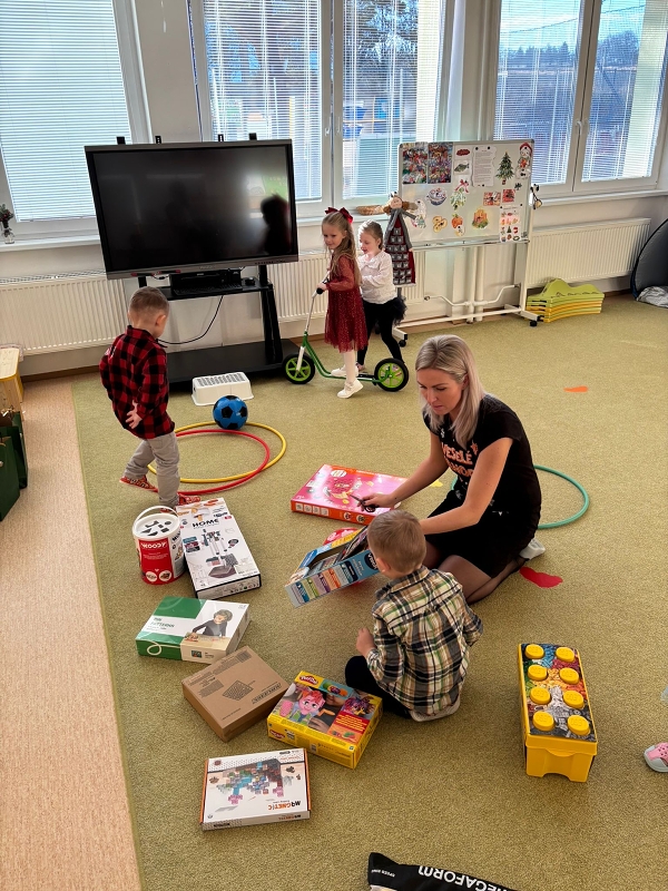 Vánoční nadílka v Kočičkách