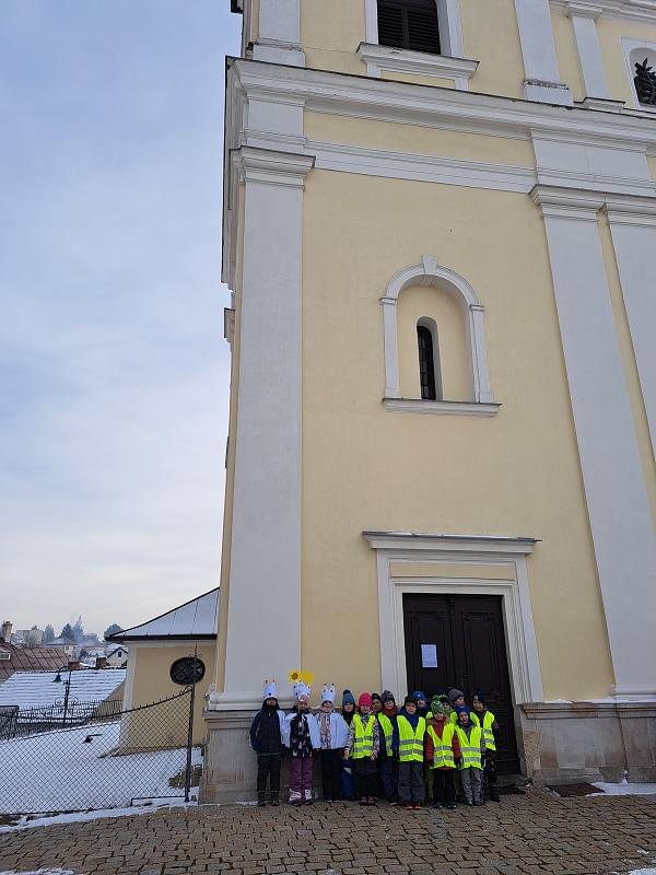Tři králové ve třídě Veverek