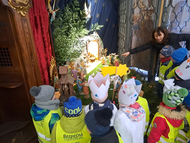 Tři králové ve třídě Veverek