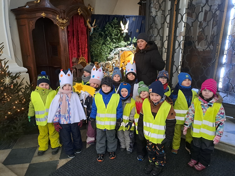 Tři králové ve třídě Veverek