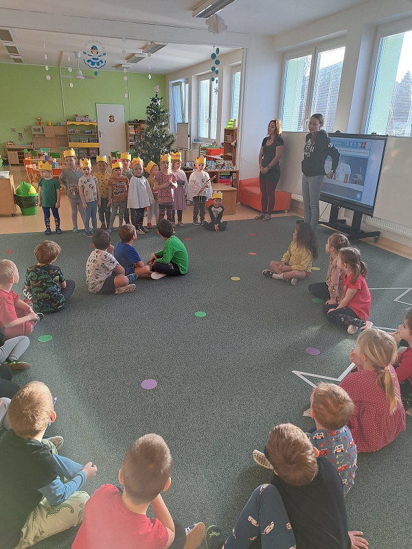 Tři králové ve třídě Veverek