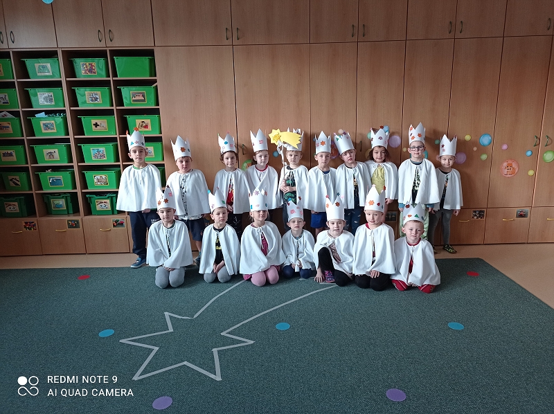 Tři králové ve třídě Veverek