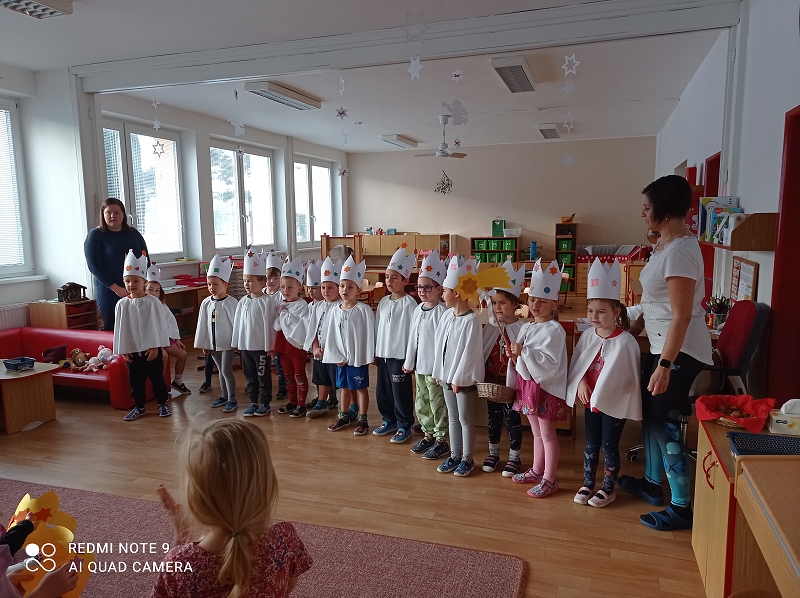 Tři králové ve třídě Veverek