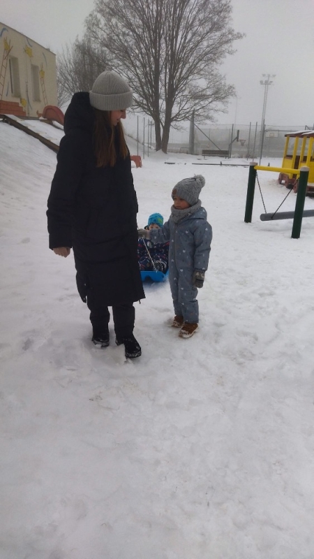 Broučci se účastní zimní školkiády