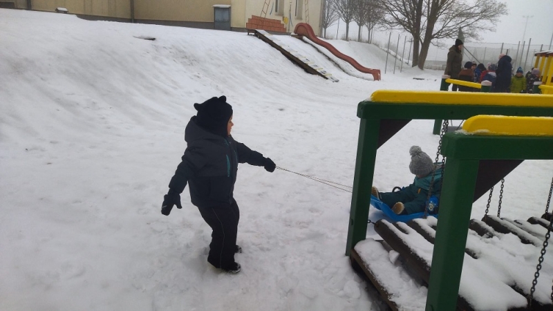 Broučci se účastní zimní školkiády