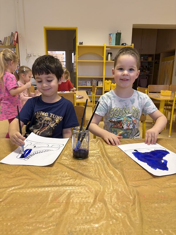 Kočičky tvoří, malují