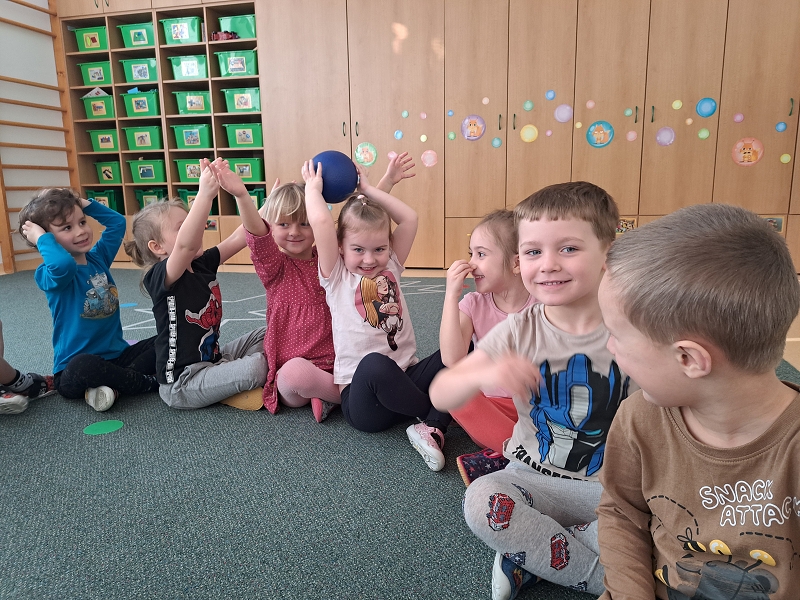 Zimní hrátky ve třídě Veverek