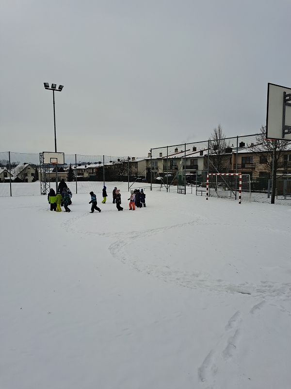 Zimní hrátky ve třídě Veverek