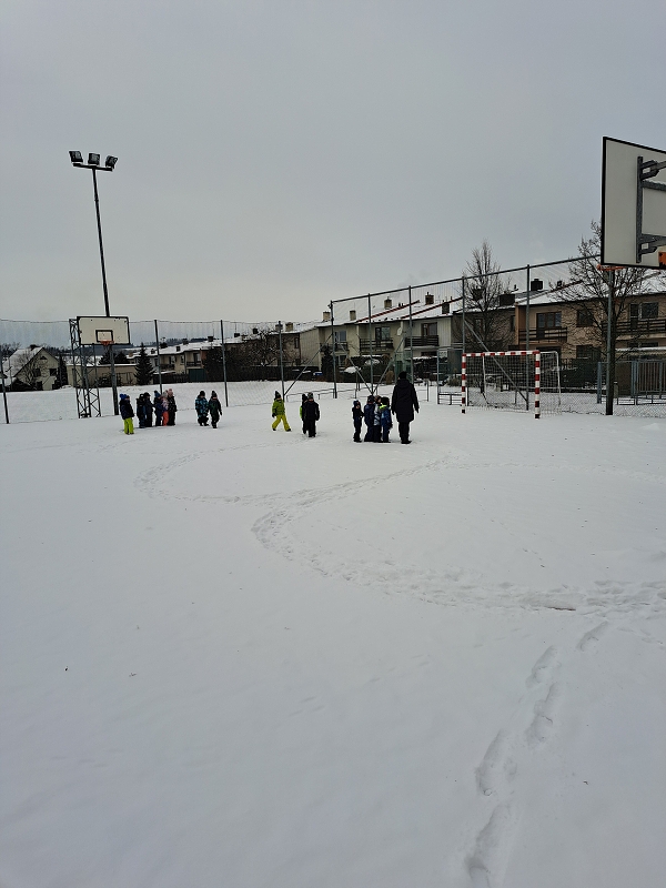 Zimní hrátky ve třídě Veverek