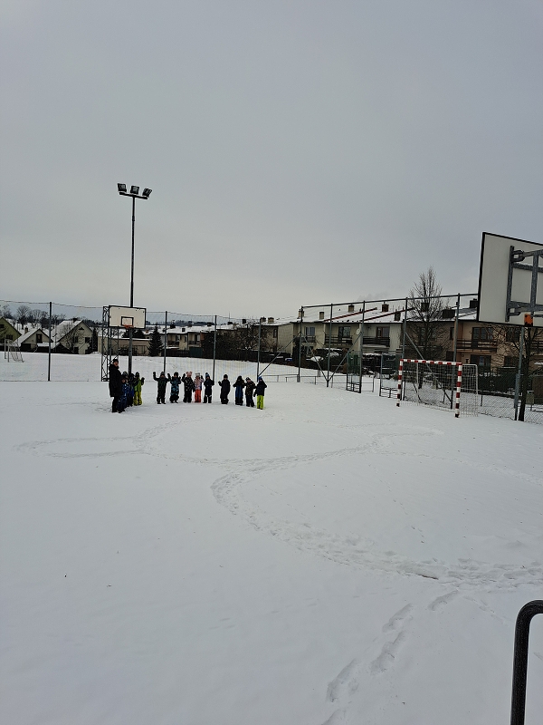 Zimní hrátky ve třídě Veverek