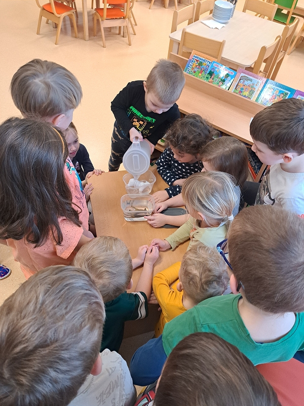 Zimní hrátky ve třídě Veverek