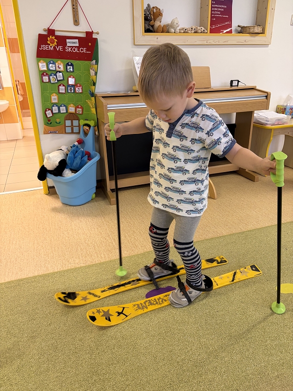 Zimní olympiáda ve třídě Kočiček