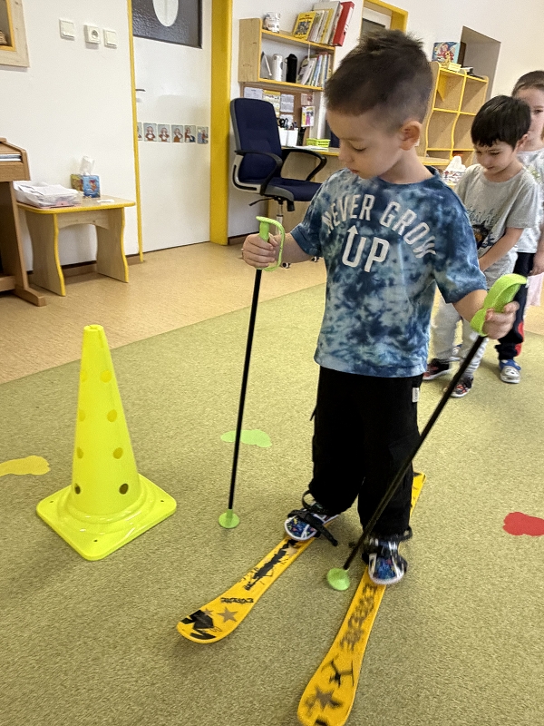 Zimní olympiáda ve třídě Kočiček