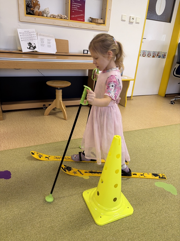 Zimní olympiáda ve třídě Kočiček