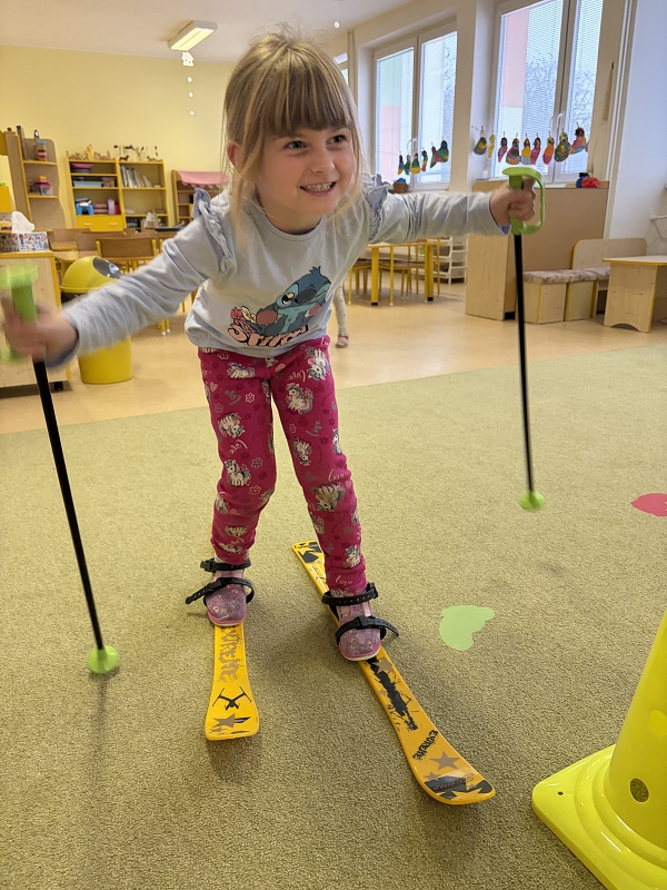 Zimní olympiáda ve třídě Kočiček