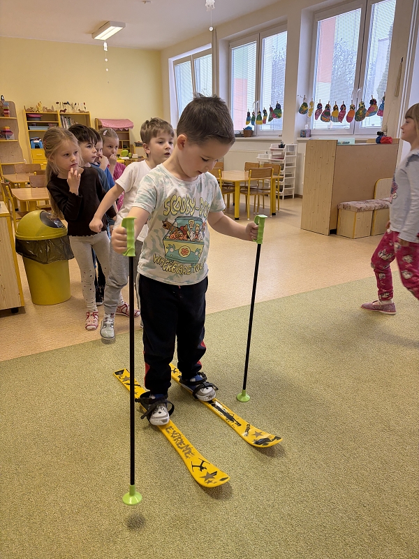 Zimní olympiáda ve třídě Kočiček