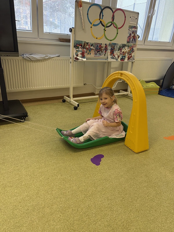 Zimní olympiáda ve třídě Kočiček