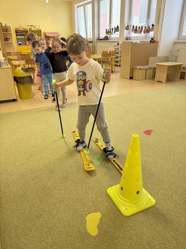 Zimní olympiáda ve třídě Kočiček