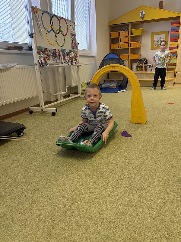 Zimní olympiáda ve třídě Kočiček