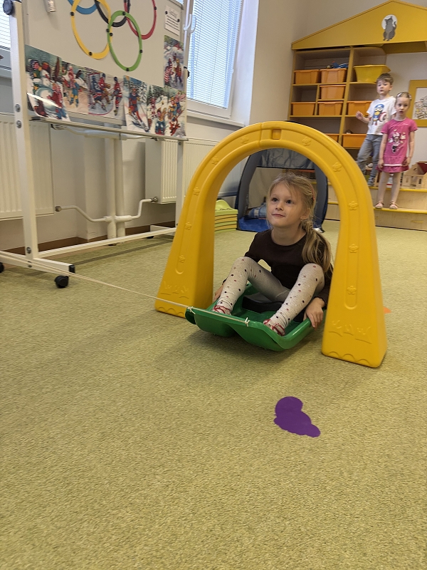 Zimní olympiáda ve třídě Kočiček