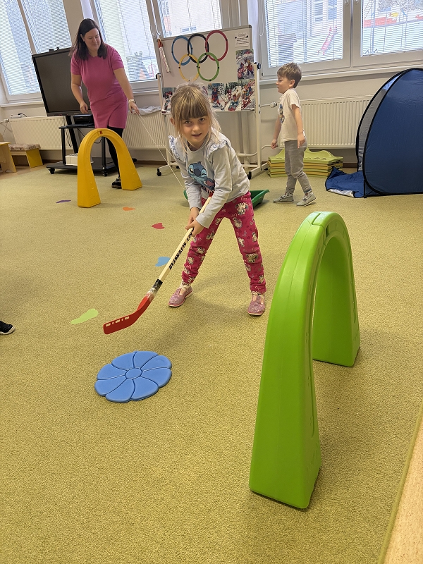 Zimní olympiáda ve třídě Kočiček