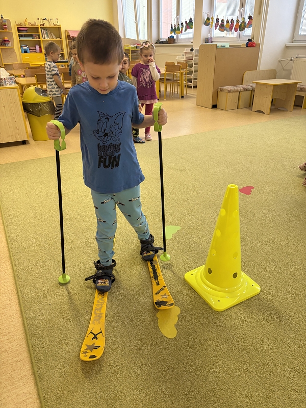 Zimní olympiáda ve třídě Kočiček