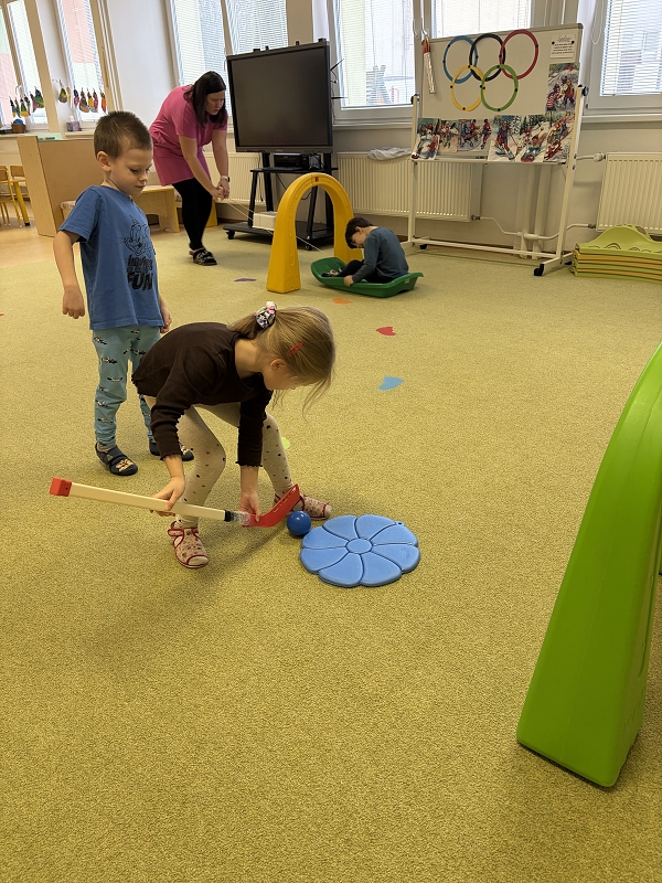 Zimní olympiáda ve třídě Kočiček