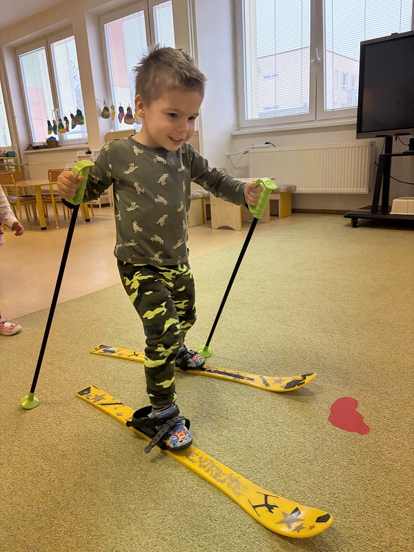 Zimní olympiáda ve třídě Kočiček