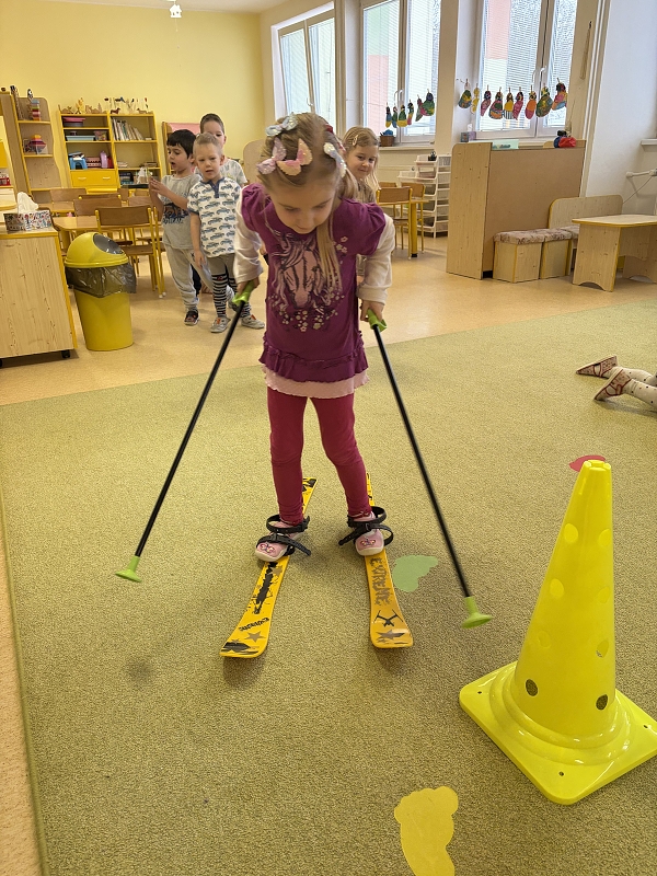 Zimní olympiáda ve třídě Kočiček