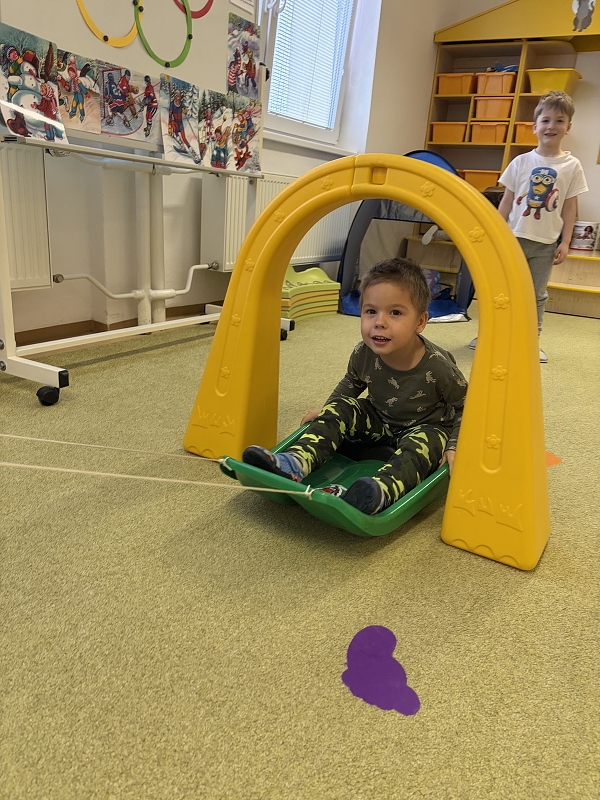 Zimní olympiáda ve třídě Kočiček