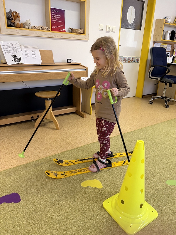 Zimní olympiáda ve třídě Kočiček